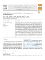 Multiple episodes of serpentinite alteration revealed by progressive leaching experiments