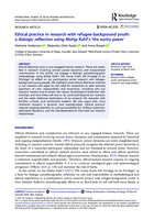 Ethical practice in research with refugee-background youth: a dialogic reflection using Mohja Kahf’s 'the aunty poem'