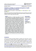 Authentic co-design: an essential prerequisite to health equity in Aotearoa New Zealand