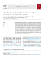 Public Health and Harmful Advertising: The Nature and Extent of Children's Real-time Exposure to Unhealthy Commodity Marketing