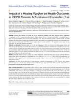 Impact of a Heating Voucher on Health Outcomes in COPD Patients: A Randomised Controlled Trial