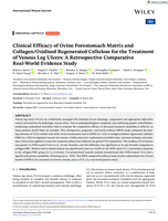 Clinical Efficacy of Ovine Forestomach Matrix and Collagen/Oxidised Regenerated Cellulose for the Treatment of Venous Leg Ulcers: A Retrospective Comparative Real‐World Evidence Study