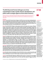 The WHO Bacterial Priority Pathogens List 2024: a prioritisation study to guide research, development, and public health strategies against antimicrobial resistance