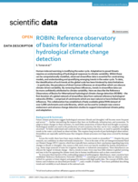 ROBIN: Reference observatory of basins for international hydrological climate change detection
