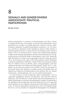 Sexually and gender diverse adolescents' political participation