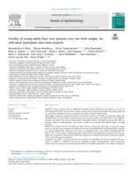 Fertility of young adults born very preterm/very low birth weight: An individual participant data meta-analysis