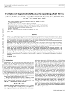 Formation of Magnetic Switchbacks via expanding Alfvén Waves