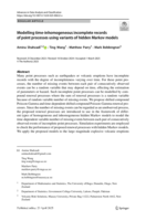 Modelling time-inhomogeneous incomplete records of point processes using variants of hidden Markov models