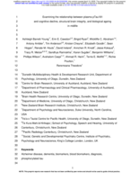 Examining the relationship between plasma pTau181 and cognitive decline, structural brain integrity, and biological ageing in midlife