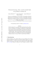 Federated learning, ethics, and the double black box problem in medical AI