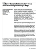 Global evolution of inflammatory bowel disease across epidemiologic stages