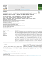 Consultation report – considerations for a regulatory pathway for bivalent Salmonella Typhi/Paratyphi A vaccines for use in endemic countries