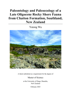 Paleontology and Paleoecology of a Late Oligocene Rocky Shore Fauna from Chatton Formation, Southland, New Zealand