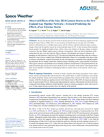 Observed Effects of the May 2024 Gannon Storm on the New Zealand Gas Pipeline Network—Toward Predicting the Effects of an Extreme Storm