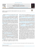 Children's and young people's digital geographies: Space/place, agency, and crisis in diverse societies