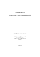 Aia Nei Ake Nei Ae: Ko ngaa wheako o teetehi whaanau irakee CDH1