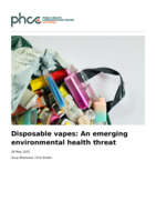 Disposable vapes: An emerging environmental health threat