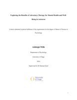 Exploring the Benefits of Adventure Therapy for Mental Health and Well-Being in Aotearoa