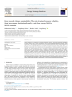 Steps towards climate sustainability: The role of natural resource volatility, fiscal governance, institutional quality, and clean energy R&D in BRICS countries