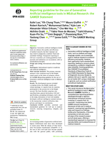 Reporting guideline for the use of Generative Artificial intelligence tools in MEdical Research: the GAMER Statement