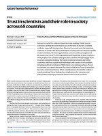 Trust in scientists and their role in society across 68 countries