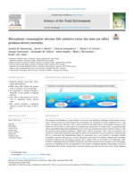 Microplastic consumption elevates fish oxidative stress but does not affect predator-driven mortality