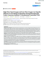 High Flow Nasal Oxygen and Low Flow Oxygen Are Equally Effective in Providing Oxygenation During Bronchoscopy Under Conscious Sedation: A Randomised Controlled Trial