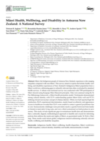 Māori Health, Wellbeing, and Disability in Aotearoa New Zealand: A National Survey