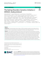 The Eating Disorders Genetics Initiative 2 (EDGI2): study protocol