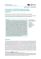 How inclusive is South Africa’s green economy? A qualitative case study of the Working for Water Programme