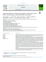 Sample size efficiency of restricting participation in tuberculosis vaccine trials to interferon-gamma release assay-positive participants