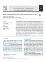 Biased availability of genetic data for parasites: it's all about the host