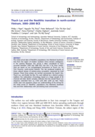 Thạch Lạc and the Neolithic transition in north-central Vietnam, 3000–2000 BCE