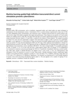 Machine learning-guided high-definition transcranial direct current stimulation prevents cybersickness