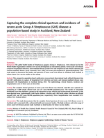 Capturing the complete clinical spectrum and incidence of severe acute Group A Streptococcus (GAS) disease: a population-based study in Auckland, New Zealand