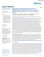 Implementing Geomagnetically Induced Currents Mitigation During the May 2024 "Gannon" G5 Storm: Research Informed Response by the New Zealand Power Network