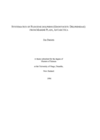 Systematics of Pliocene dolphins (Odontoceti Delphinidae) from Marine Plain, Antarctica