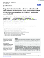 Impact of automated insulin delivery on subjective and objective sleep in children and young adults with very high HbA1c: Sleep outcomes from the CO-PILOT randomised controlled trial