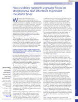 New evidence supports a greater focus on streptococcal skin infections to prevent rheumatic fever