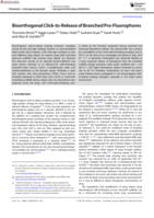 Bioorthogonal Click-to-Release of Branched Pro-Fluorophores