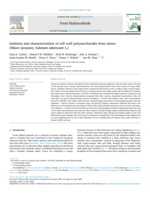 Isolation and characterisation of cell wall polysaccharides from taewa (Māori potatoes; Solanum tuberosum L.)