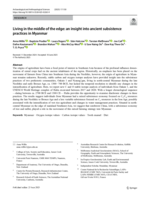 Living in the middle of the edge: an insight into ancient subsistence practices in Myanmar