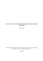 From Breach to Bench: The Viability of Consumer Data Breach Actions in New Zealand
