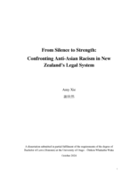 From Silence to Strength: Confronting Anti-Asian Racism in New Zealand's Legal System