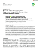 Proteomic Analysis of Liver from Human Lipoprotein(a) Transgenic Mice Shows an Oxidative Stress and Lipid Export Response