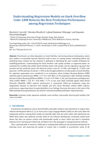 Understanding Regression Models on Stack Overflow Code: GBM Returns the Best Prediction Performance among Regression Techniques