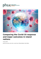 Comparing the Covid-19 response and major outcomes in island nations