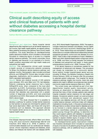 Clinical audit describing equity of access and clinical features of patients with and without diabetes accessing a hospital dental clearance pathway