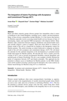 The Integration of Islamic Psychology with Acceptance and Commitment Therapy (ACT)