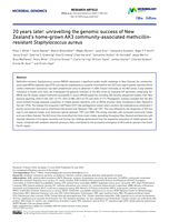 20 years later: unravelling the genomic success of New Zealand's home-grown AK3 community-associated methicillin-resistant Staphylococcus aureus
